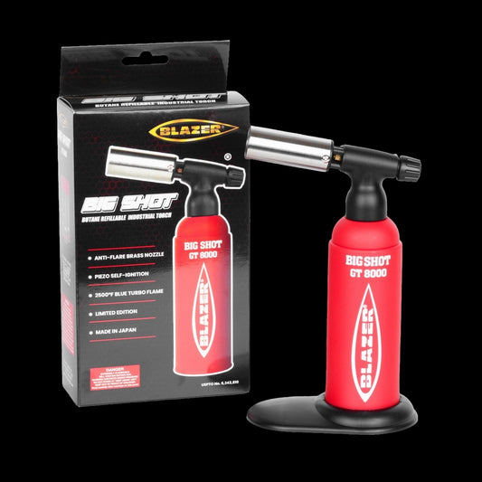 Blazer Big Shot Torch Lighter GT8000 - Limited Edition Red