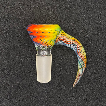 14mm Wig-Wag 4-Hole Glass Bowl Slide – CW Glass Art