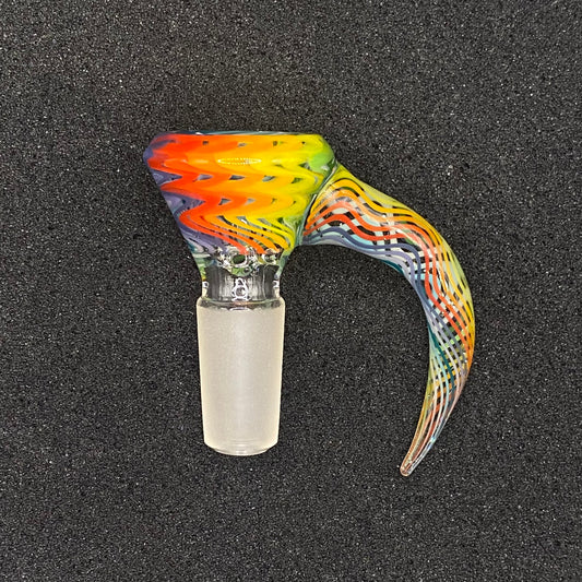 14mm Wig-Wag 4-Hole Glass Bowl Slide – CW Glass Art
