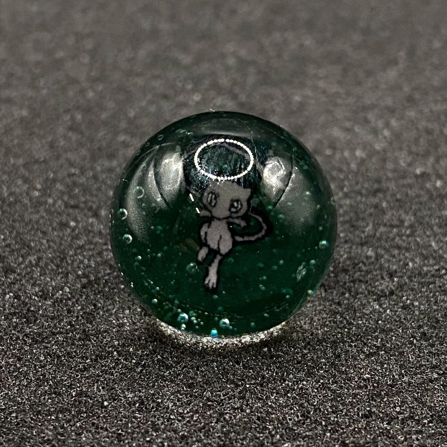 Pokemon Mew Marble Top by Keys Glass