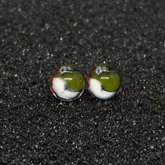 Steven H Glass - Supe Mario Yoshi Millie Terp Pearls (2pc)r
