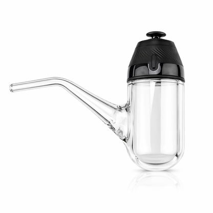 Clear Layback Glass Pipe Attachment for Puffco Proxy V1