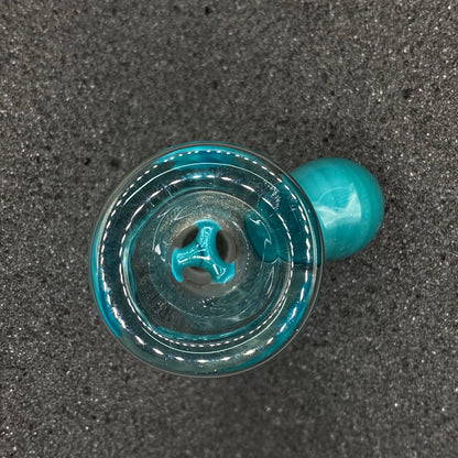 Brian Sheridan - 14mm 3-Hole Glass Bowl Glacier Blue / Agua Azul
