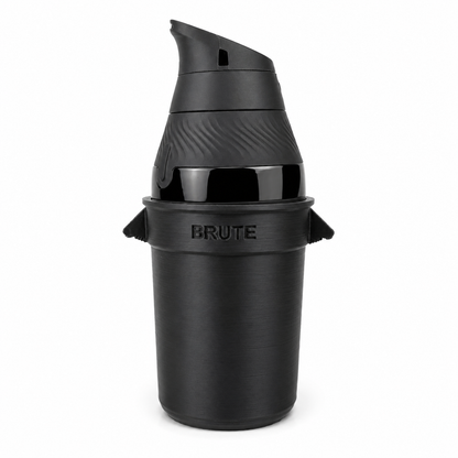 Brute Trash Can 3D Printed Puffco Proxy Core Attachment (black) - 710PrintShop