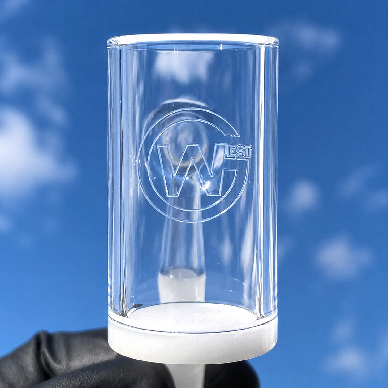 25mm Flat Bottom Bucket Banger – Opaque