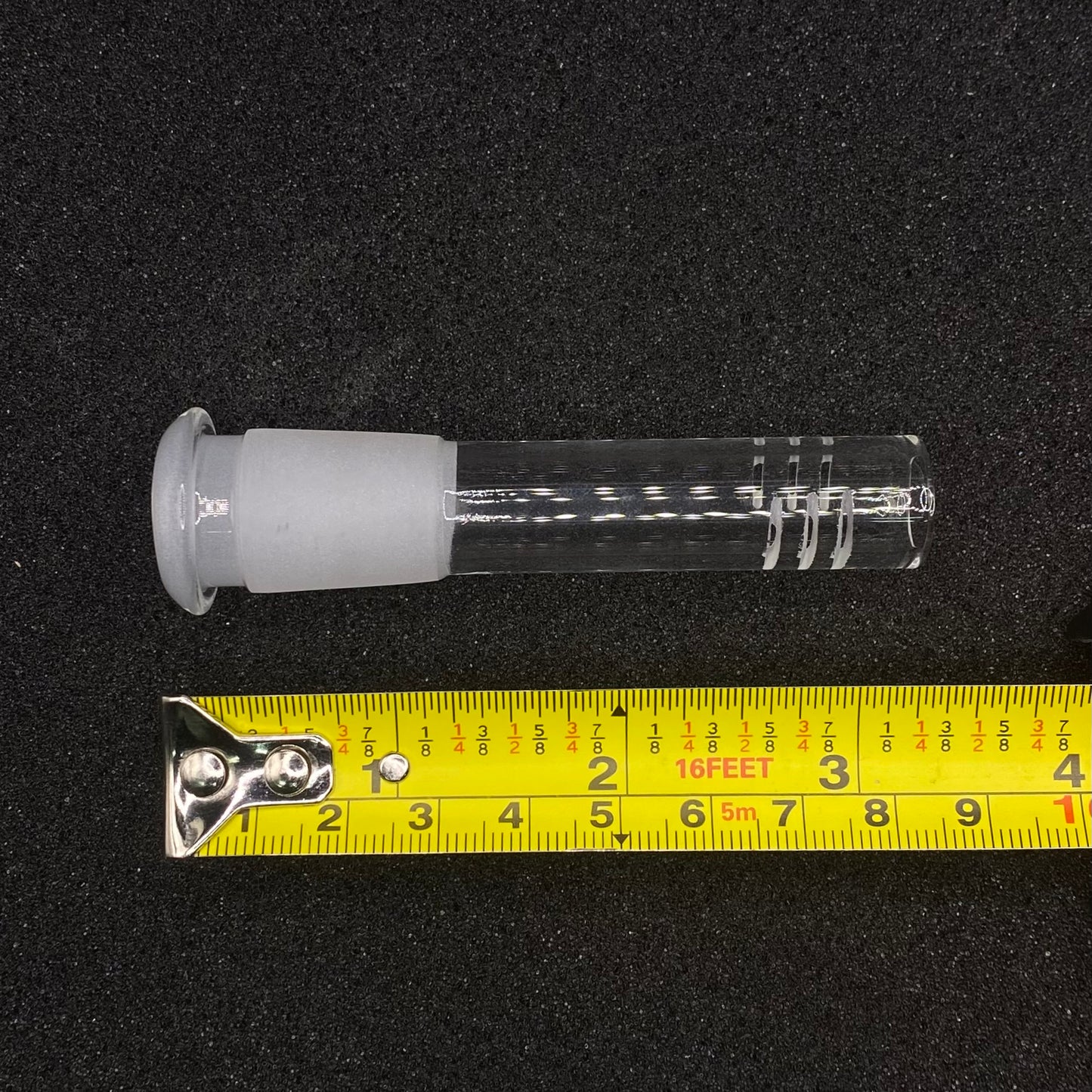 18mm/14mm 6-Slit Glass on Glass Downstem Diffuser - 2”