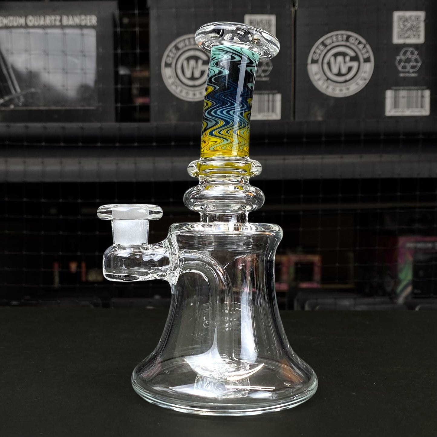 Mini Tube Dab Rig by Bhomb Bhomb Glass