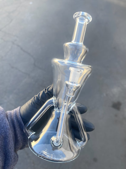 BorOregon – 3-Hole Netted Recycler Dab Rig