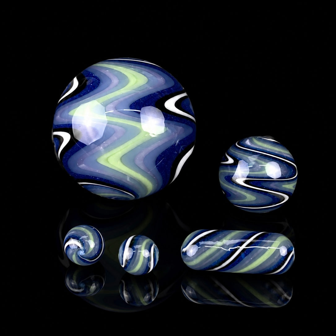 Wig Wag Marble Set – 5 Piece Terp Pearl & Pillar Set