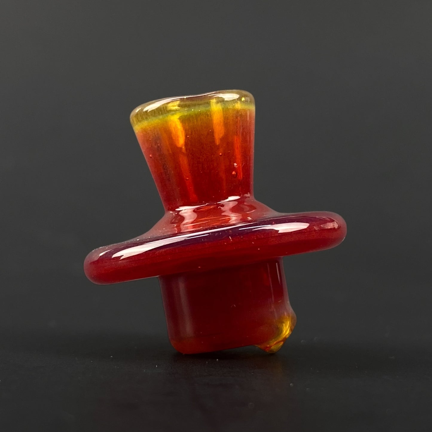 Amber Purple over Woodgrain 3DXL Spinner Cap for the Puffco Peak Pro by The Mac Savage