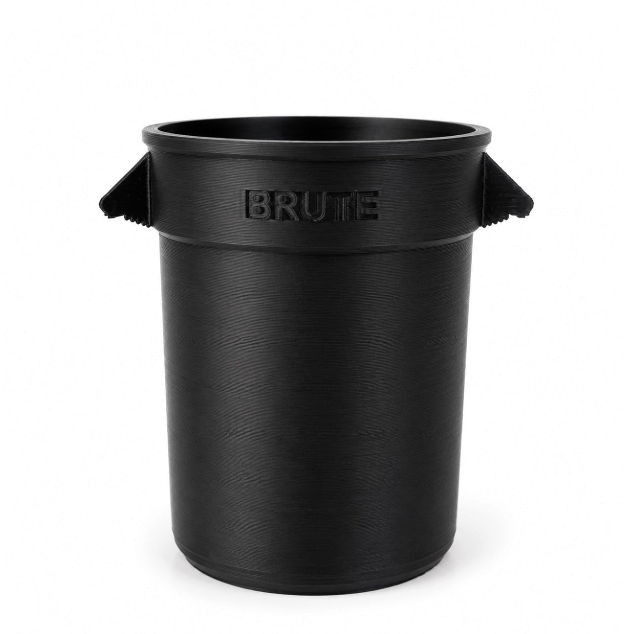Brute Trash Can 3D Printed Puffco Proxy Core Attachment (black) - 710PrintShop