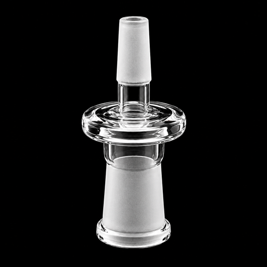 10mm Male to 14mm Female Glass Adapter – Clear