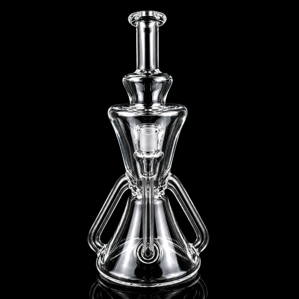 BorOregon – 3-Hole Netted Recycler Dab Rig