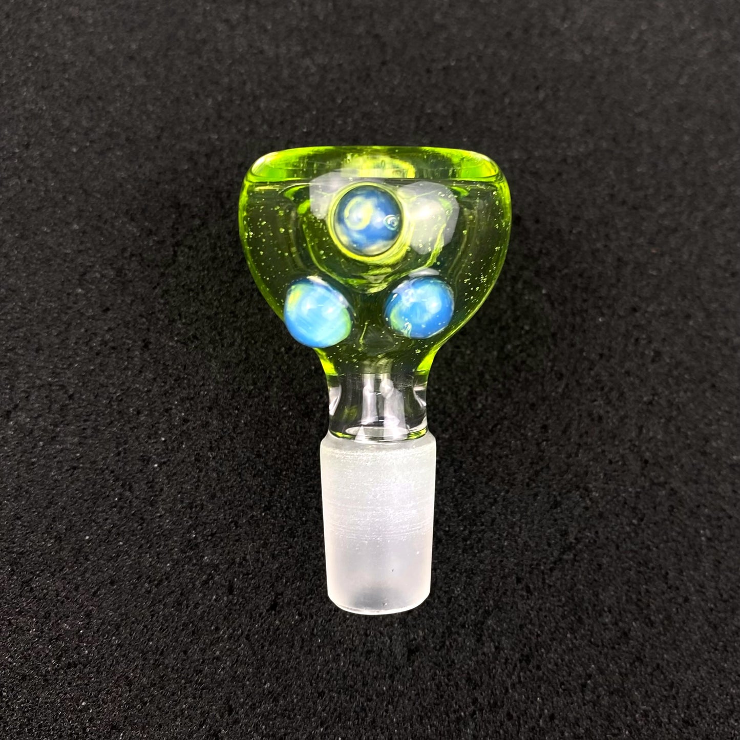 14mm Single Hole Bowl Slide by Keys Glass – Master Shake Aqua Teen Hunger Force