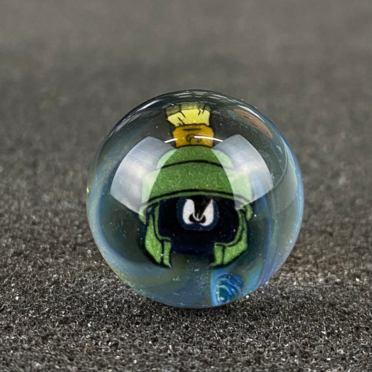 Marvin the Martian Marble Top by Keys Glass