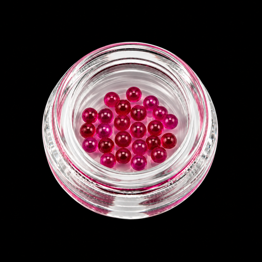25-Pack 3mm Ruby Pearl Bundle