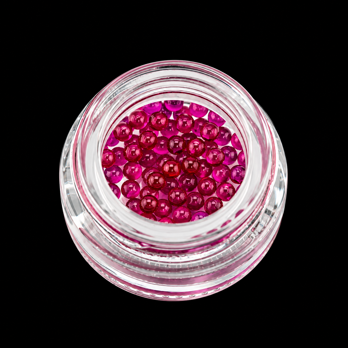 25-Pack 3mm Ruby Pearl Bundle