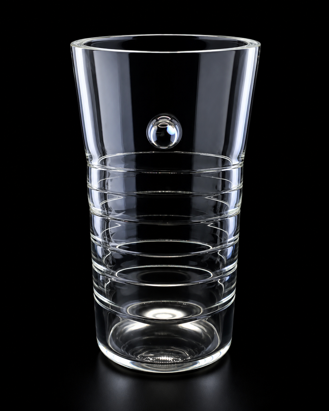 15oz Clear Opal Heady Glass Cup by BorOregon