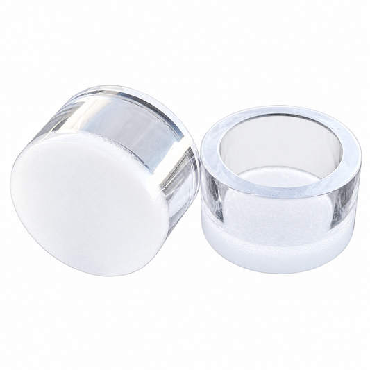 Quartz Opaque Bottom Insert for Bangers – Heat Retention Dab Insert (18mm / 20mm / 25mm)