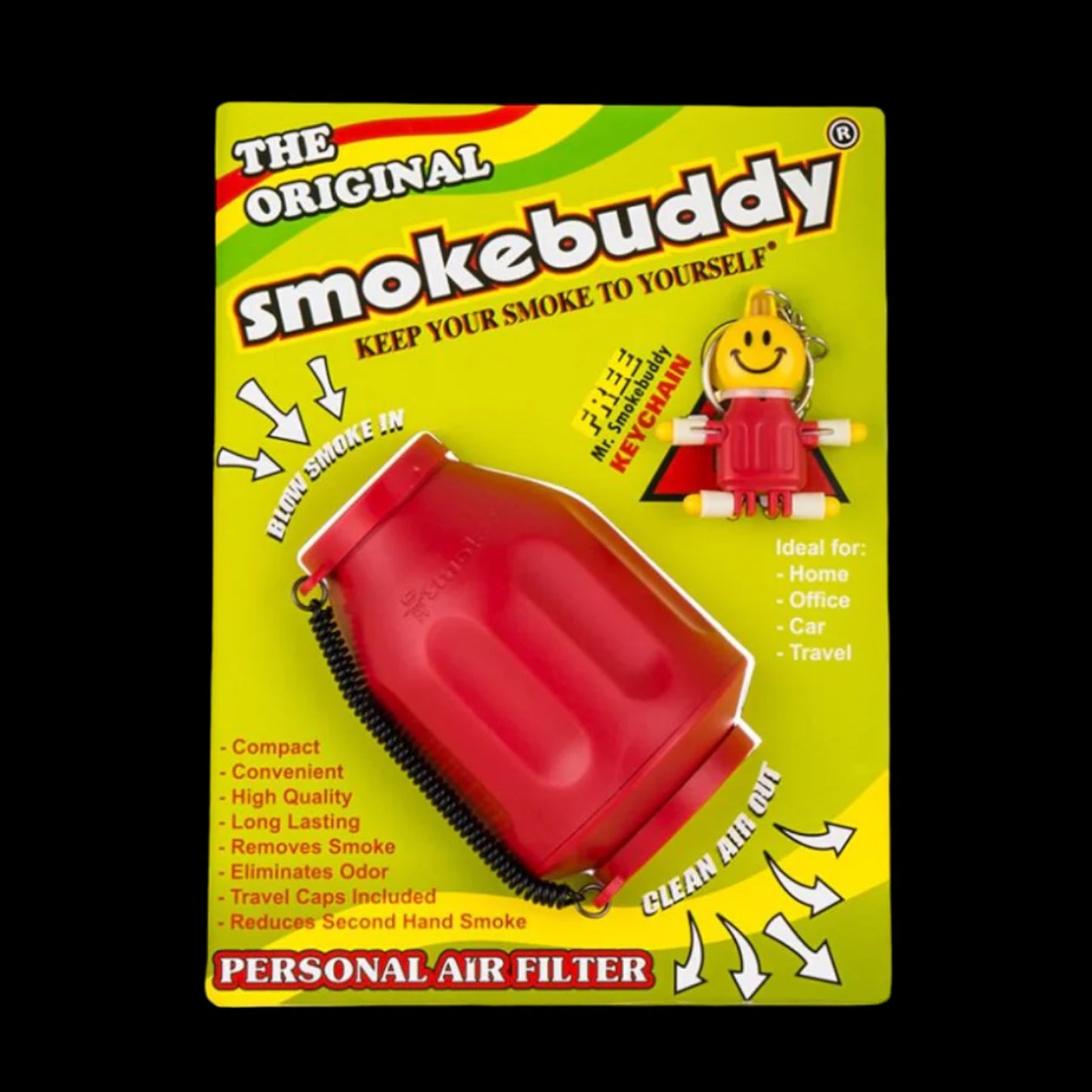 Smokebuddy Personal Air Filter - Red