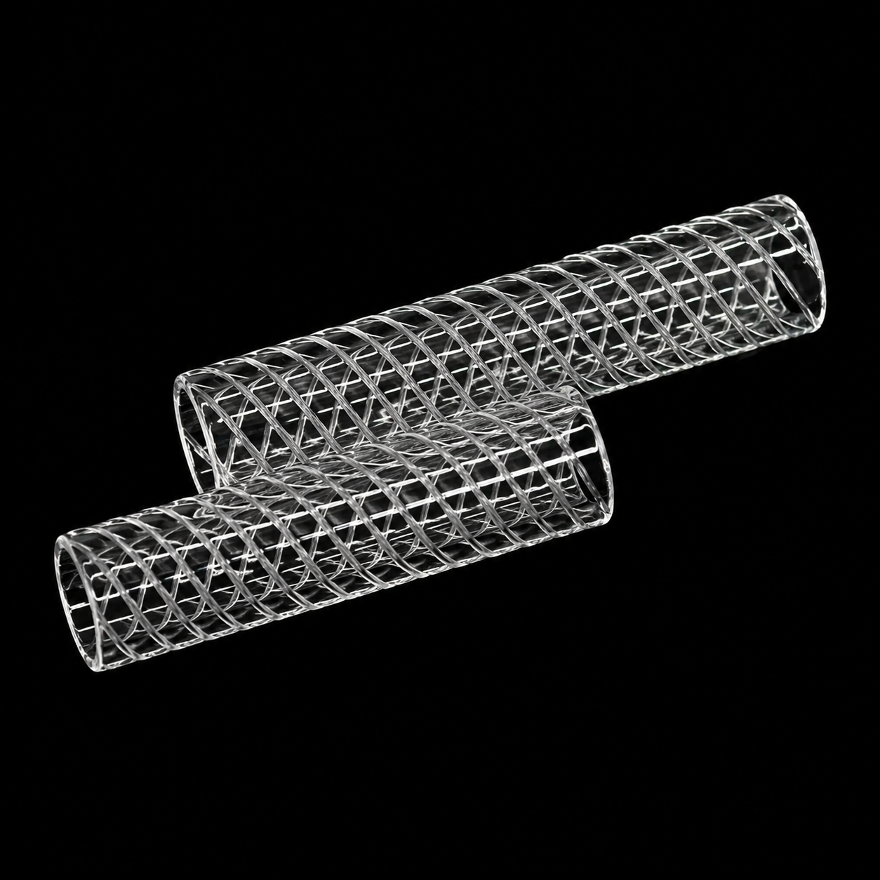 6mm Solid Quartz Terp Pillars - Spiral