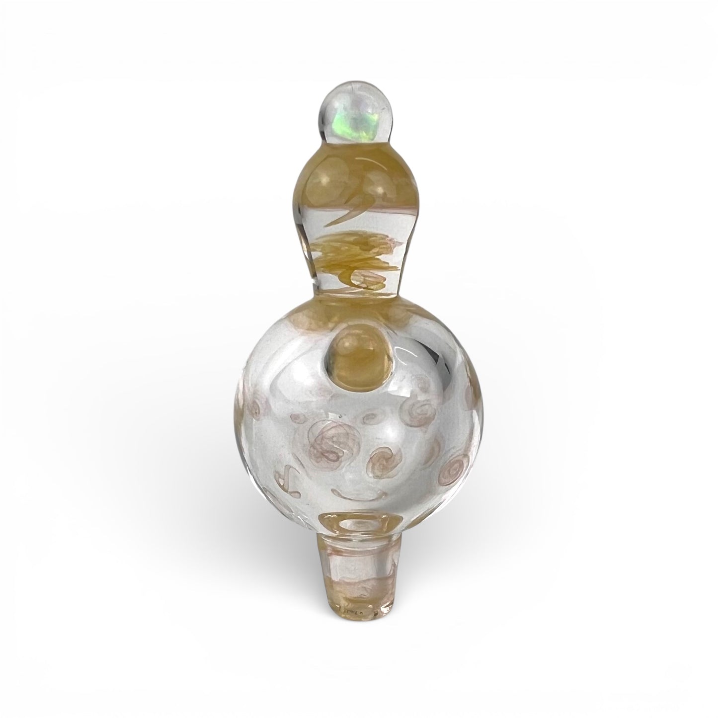 Dabfigalo - 25mm Fume w/ White Opal Bubble Cap