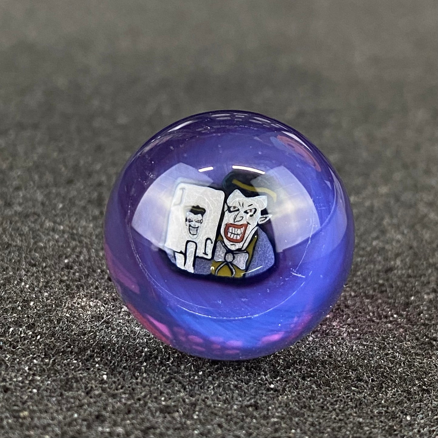 Batman The Joker Marble Top by Keys Glass