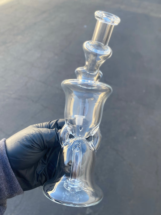 BorOregon – Kicked Back Blooper Recycler Dab Rig