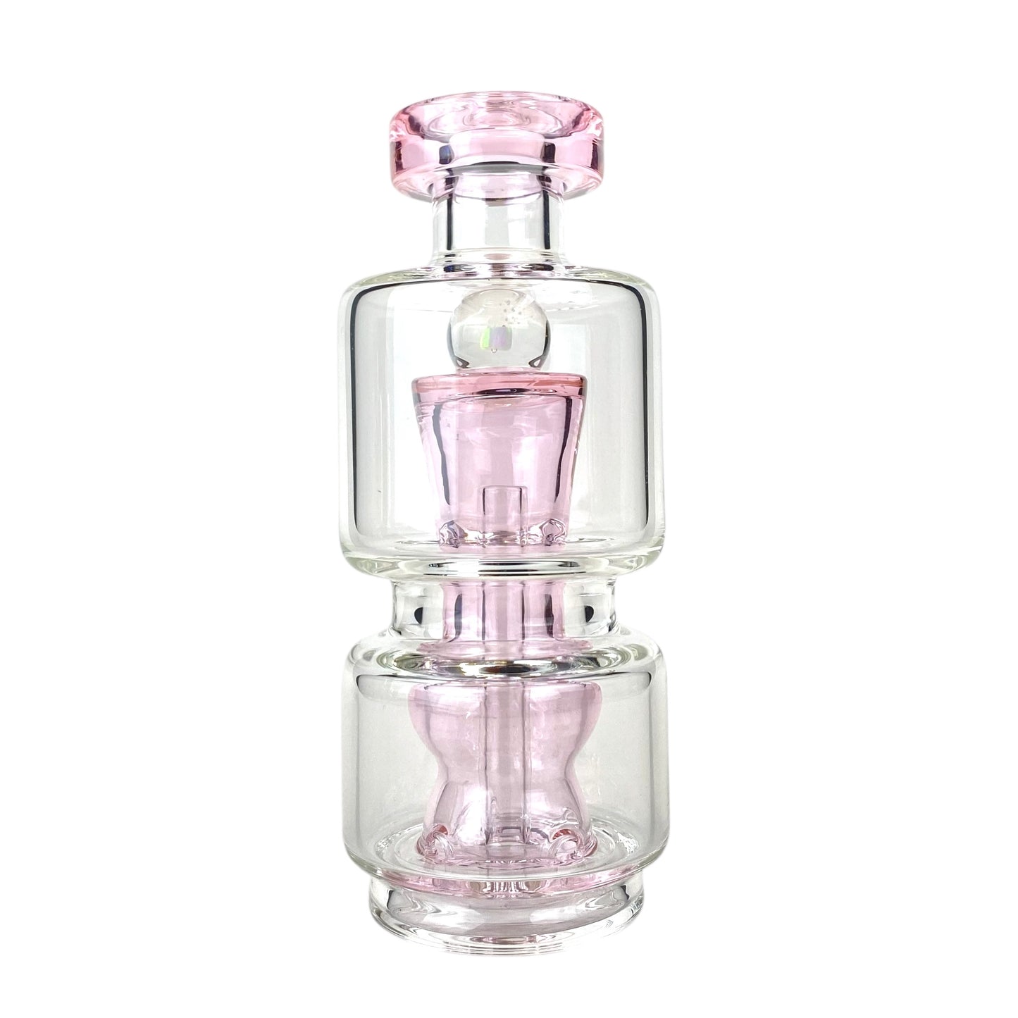 Pink CFL Opal Mushroom Wet Top Attachment for Puffco Peak