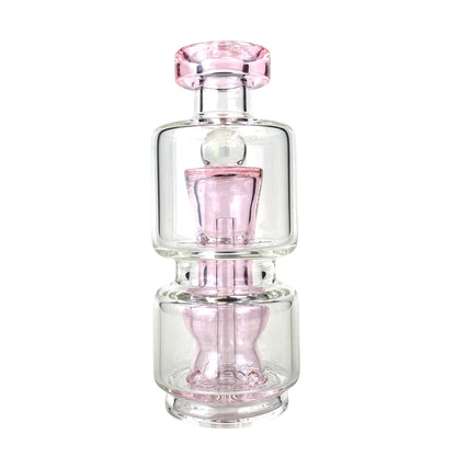 Pink CFL Opal Mushroom Wet Top Attachment for Puffco Peak