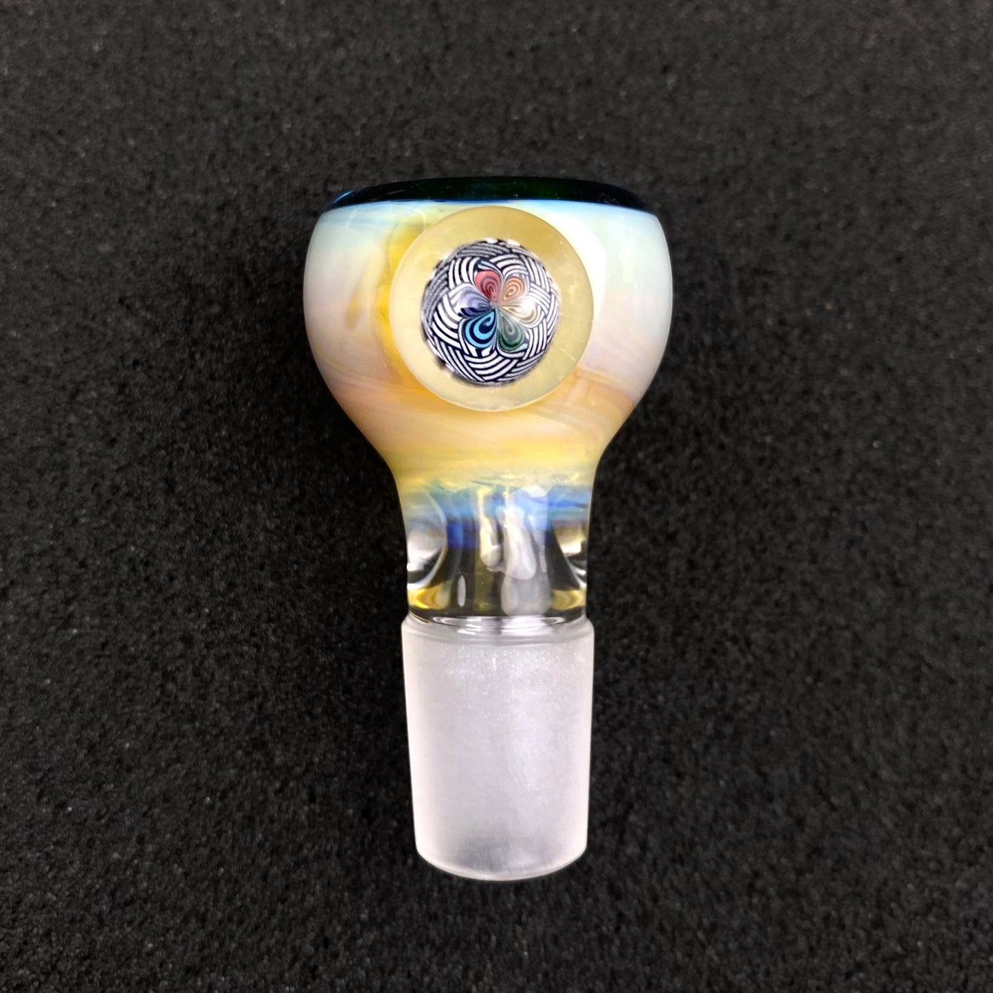 18mm Single Hole Bowl Slide by Keys Glass –