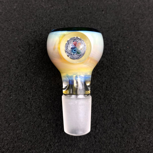 18mm Single Hole Bowl Slide by Keys Glass –