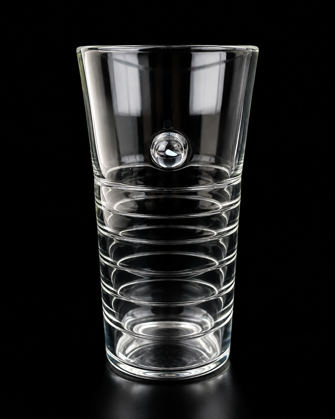 15oz Clear Opal Heady Glass Cup by BorOregon
