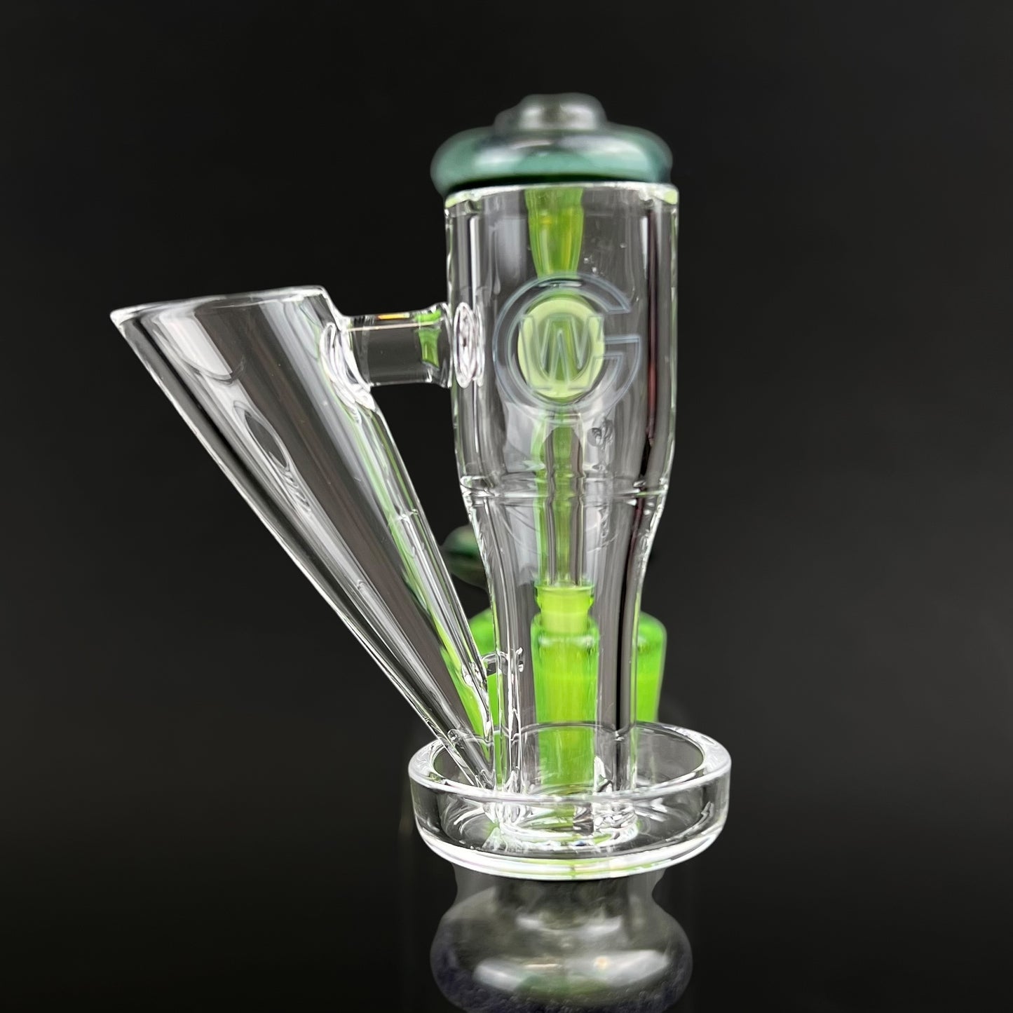 2nd Quality Mini Vortex Terp Slide Quartz Banger