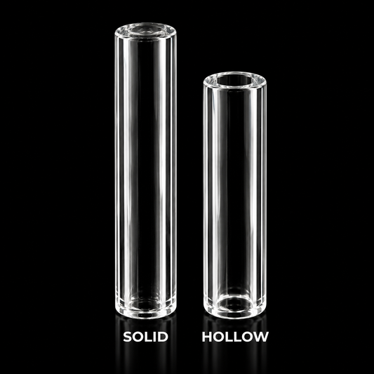 5mm Clear Quartz Terp Pillar – Hollow & Solid Options