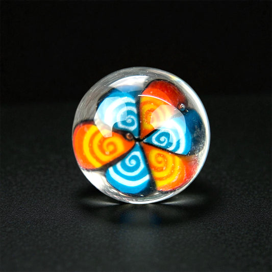 Steven H Glass – Millie Valve Marble (12–13mm)