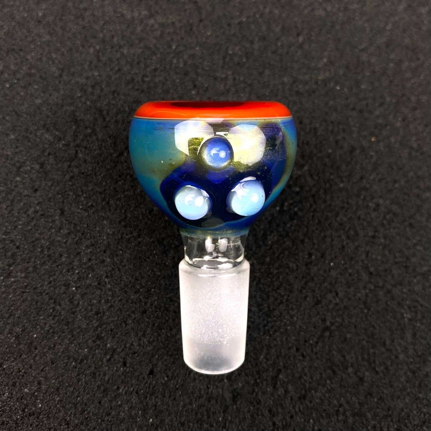 14mm Single Hole Bowl Slide by Keys Glass – Yoshi