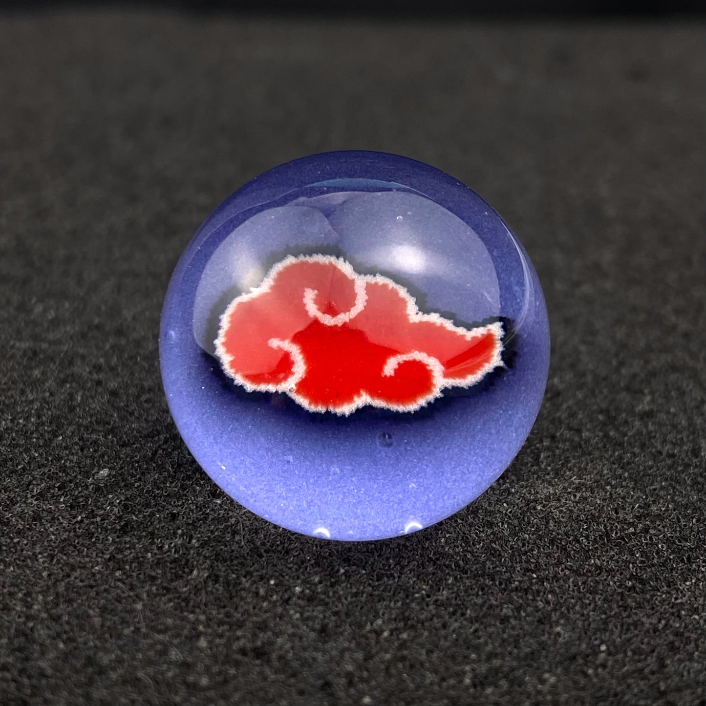 Naruto Akatsuki Cloud Millie Slurper Marble Top by Keys Glass