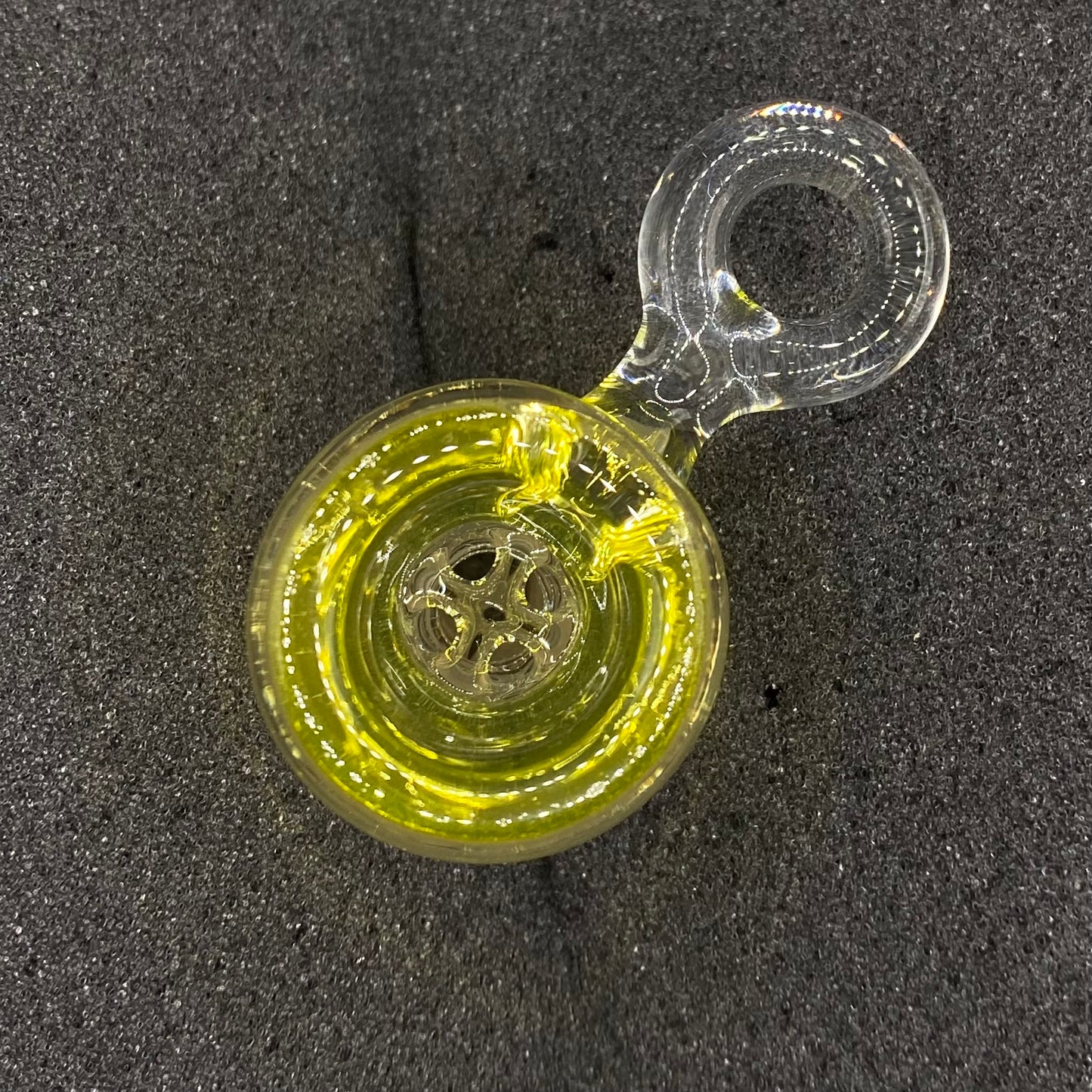 18mm Color Glass Bowl Slide With Poker – CW Glass Art