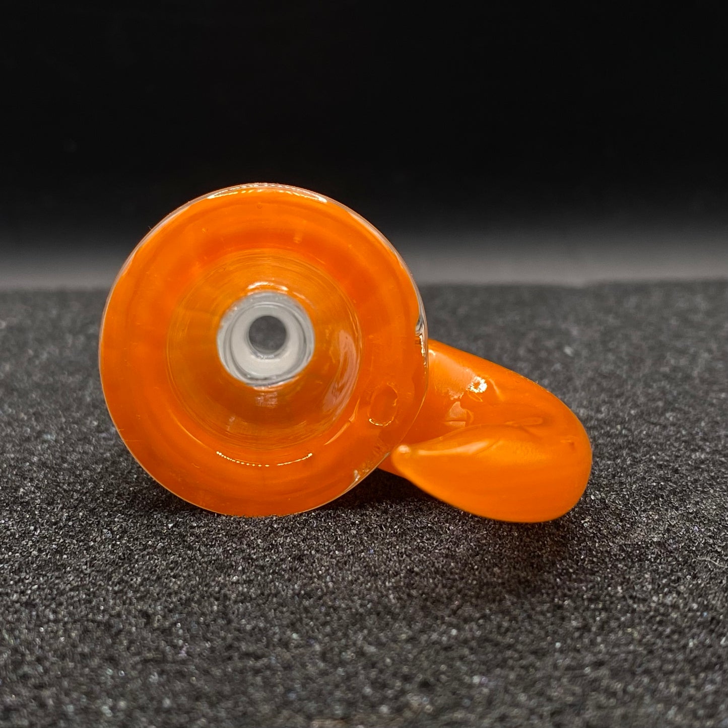 420 Glass - 18mm Single Hole Glass Bowl Slide
