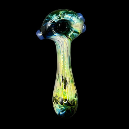 Fumed Hand Glass Pipe by The Beardless Menace