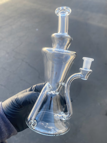 BorOregon – 3-Hole Netted Recycler Dab Rig