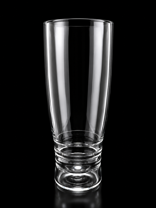 18oz Clear Heady Glass Cup by BorOregon