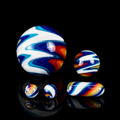 Wig Wag Marble Set – 5 Piece Terp Pearl & Pillar Set