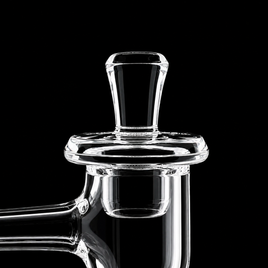 BorOregon Clear Flat Top Terp Slurper Cap