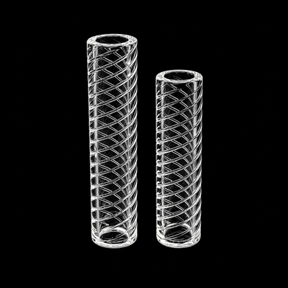 6mm Spiral Quartz Terp Pillar – Hollow & Solid Options