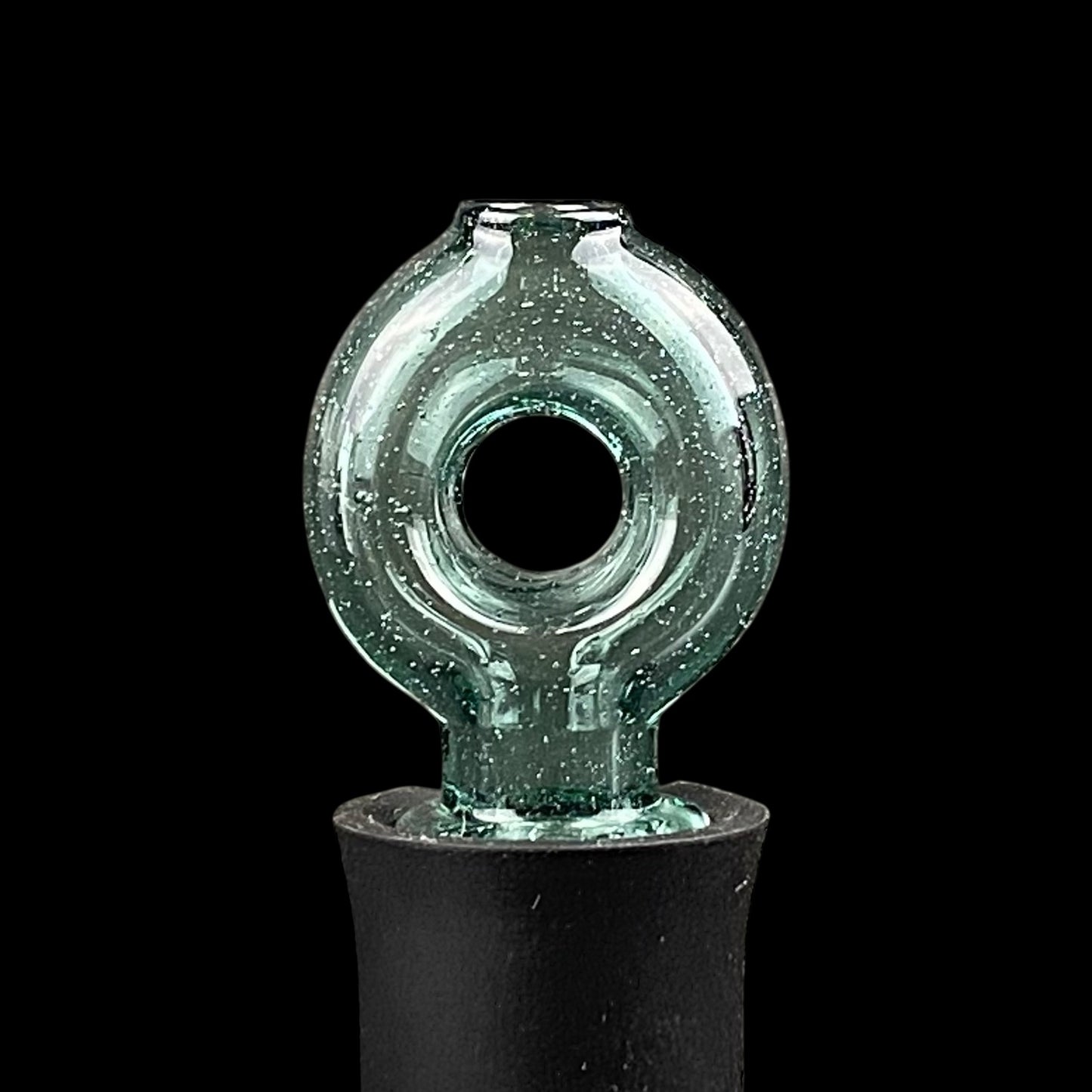 BorOregon Color Pivot Donut Spinner Glass Mouthpiece