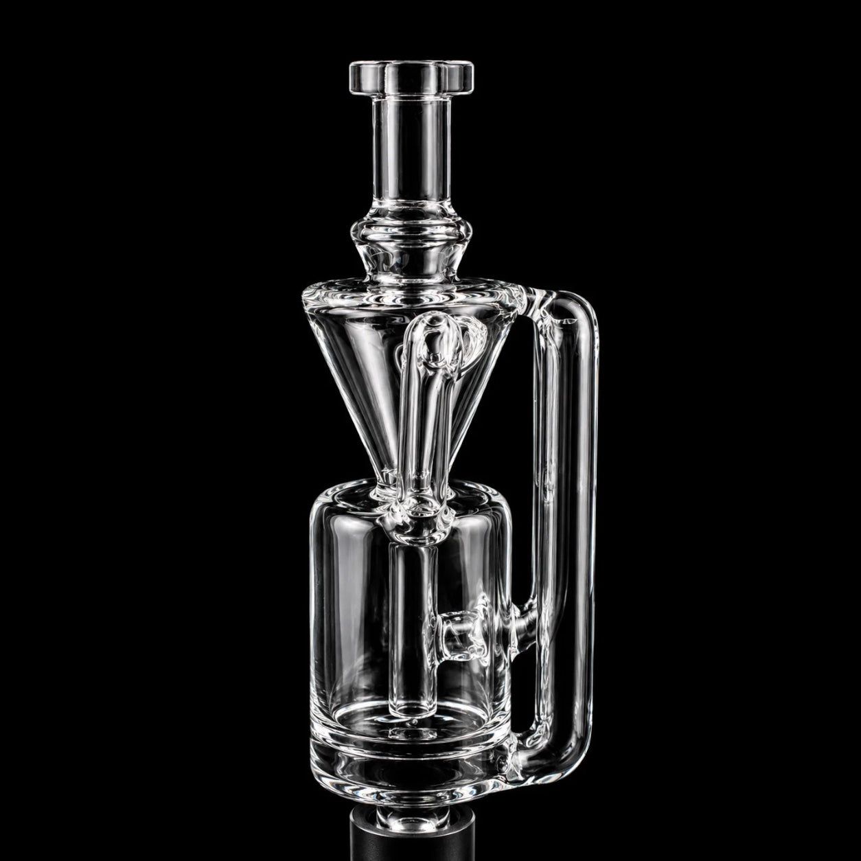 Clear Recycler Top Attachment For Puffco Pivot