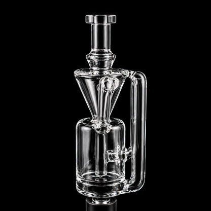 Clear Recycler Top Attachment For Puffco Pivot