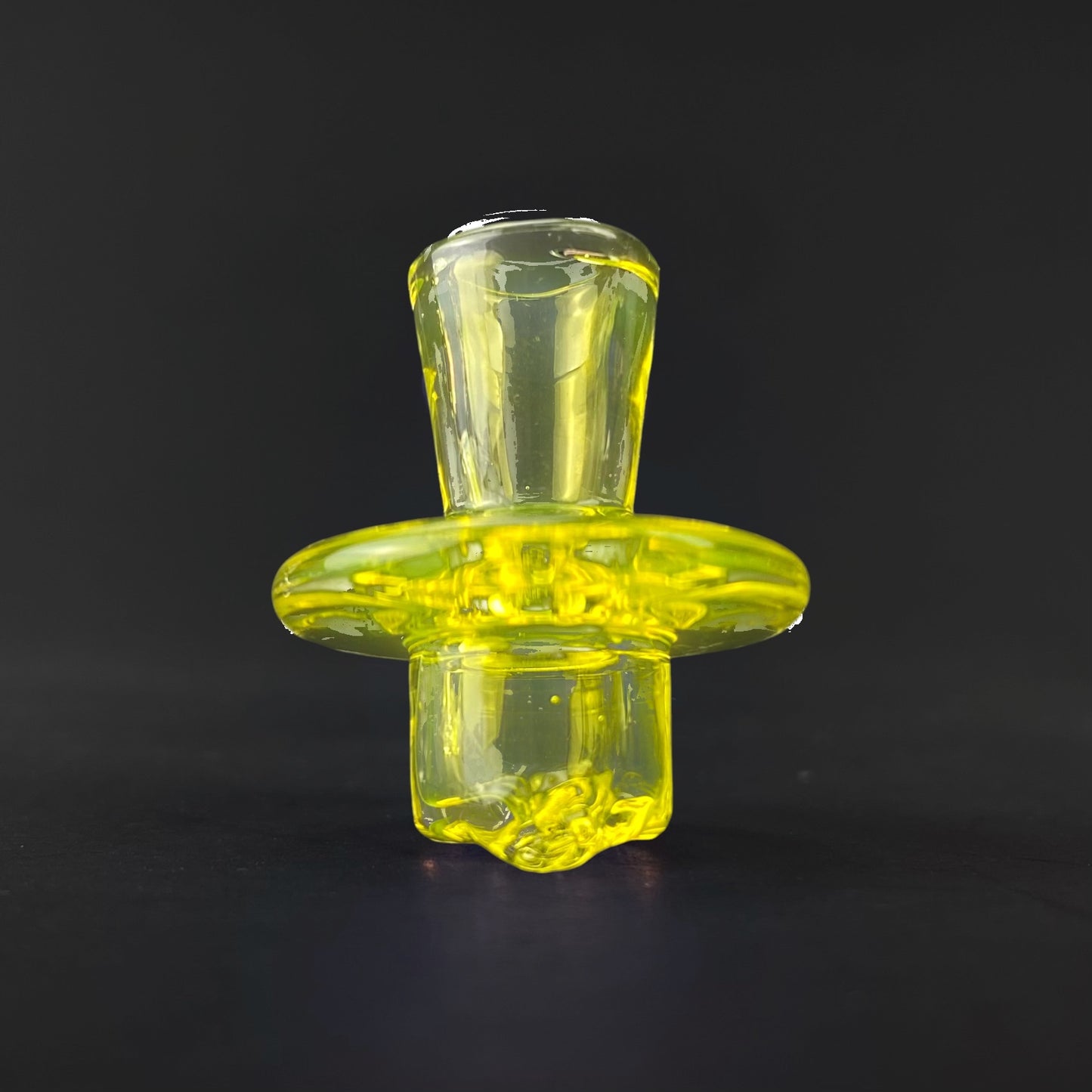 Neo Yellow 3DXL Spinner Cap for the Puffco Peak Pro by The Mac Savage
